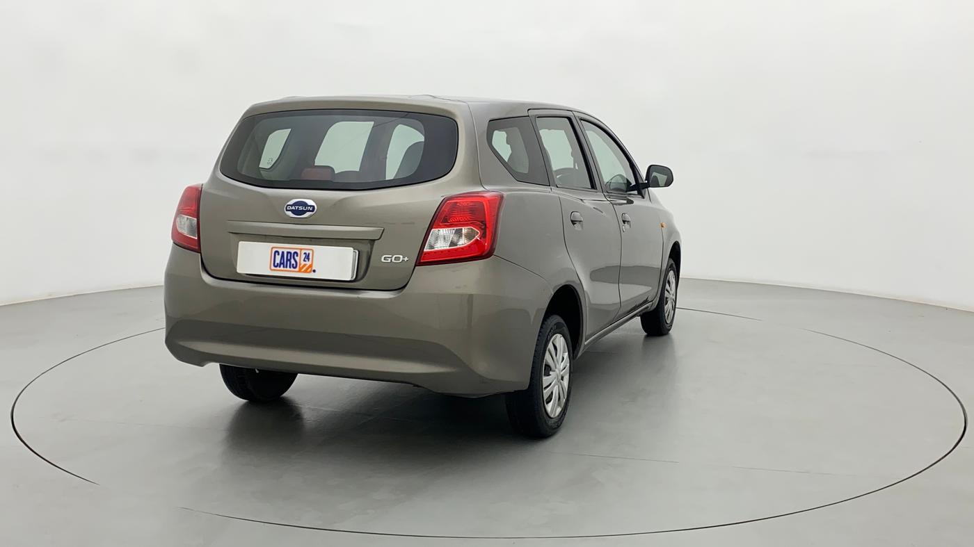 2016 Datsun Go Plus T, Petrol, Manual, 27,468 km, Right Back Diagonal