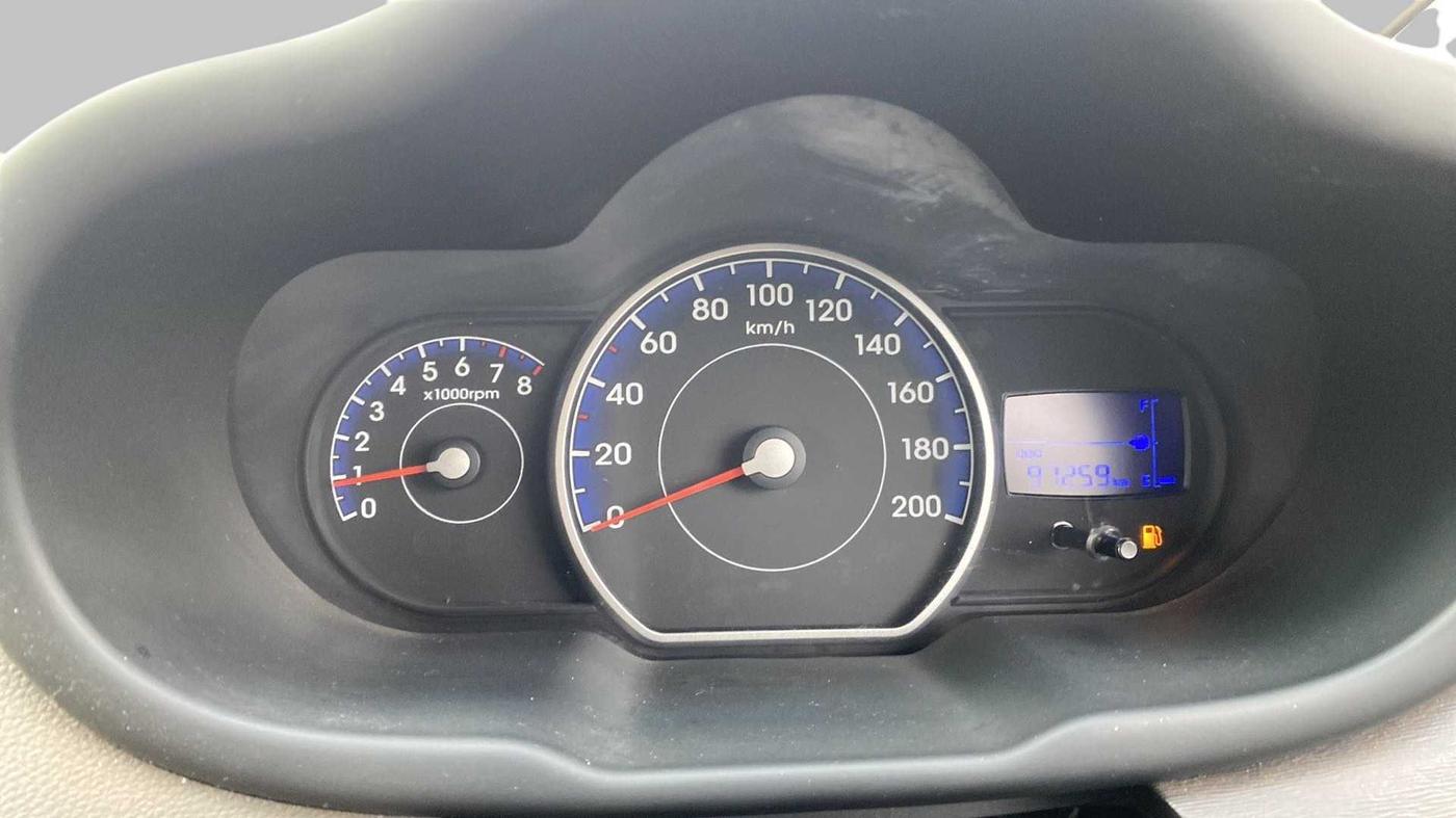2010 Hyundai i10 MAGNA 1.2, Petrol, Manual, 97,307 km, Odometer Image