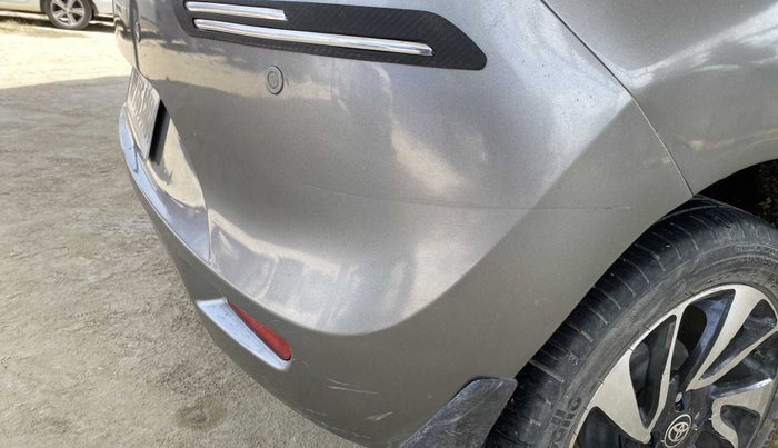 2020 Toyota Glanza G, Petrol, Manual, 20,612 km, Rear bumper - Paint is slightly damaged