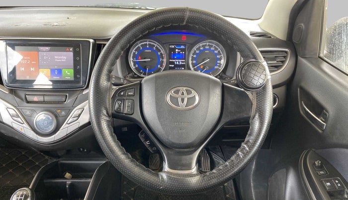 2020 Toyota Glanza G, Petrol, Manual, 20,612 km, Steering Wheel Close Up