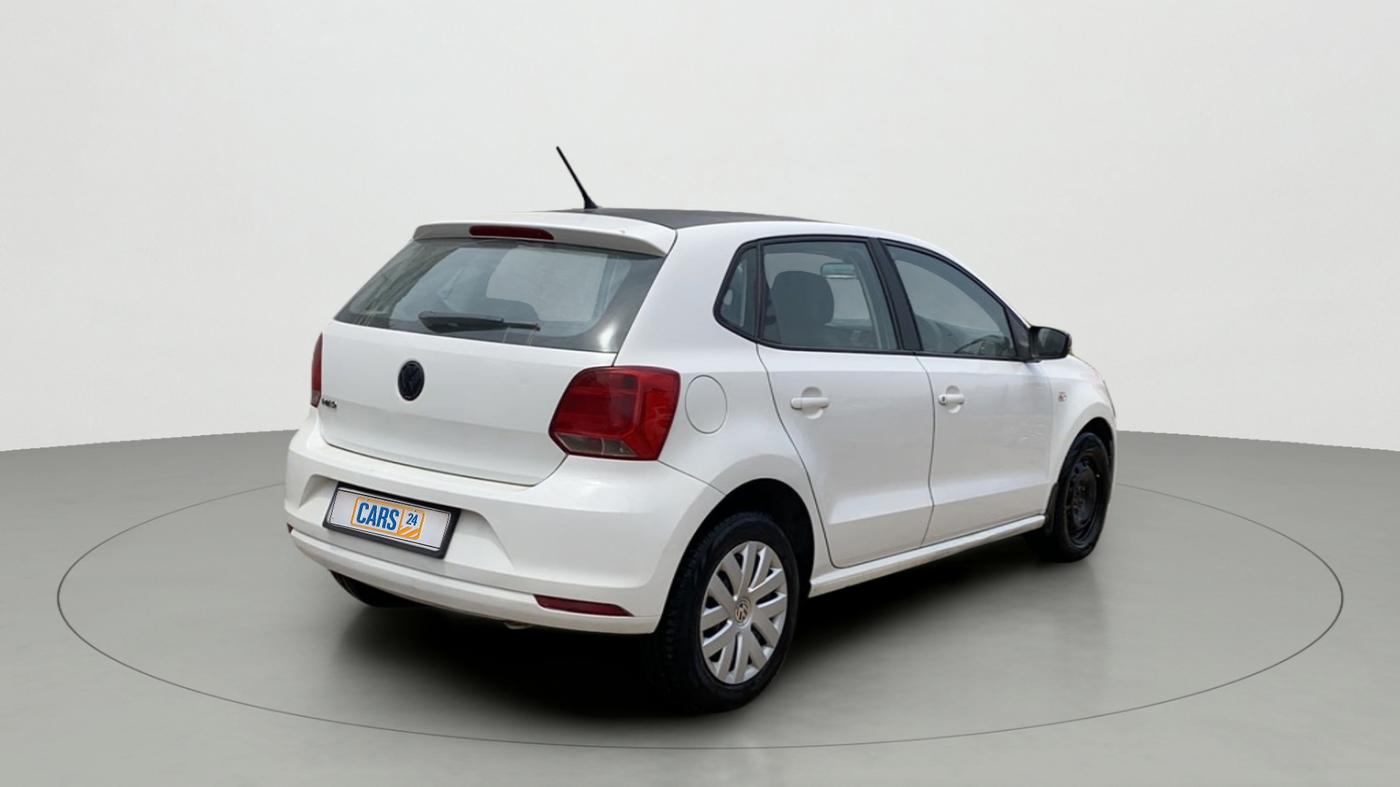 2015 Volkswagen Polo COMFORTLINE 1.2L, Petrol, Manual, 62,004 km, Right Back Diagonal