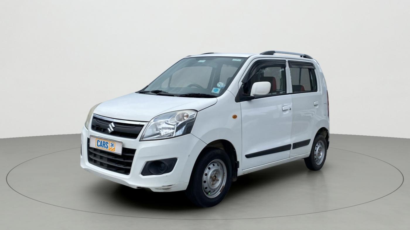 2017 Maruti Wagon R 1.0 LXI, Petrol, Manual, 45,376 km, Left Front Diagonal