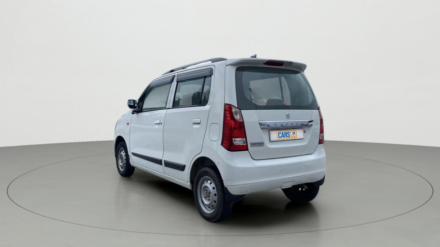 2017 Maruti Wagon R 1.0 LXI, Petrol, Manual, 45,376 km, Left Back Diagonal