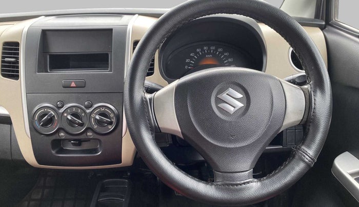 2017 Maruti Wagon R 1.0 LXI, Petrol, Manual, 45,376 km, Steering Wheel Close Up