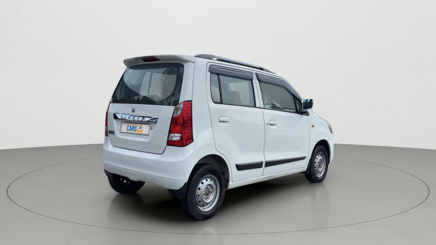 2017 Maruti Wagon R 1.0 LXI, Petrol, Manual, 45,376 km, Right Back Diagonal