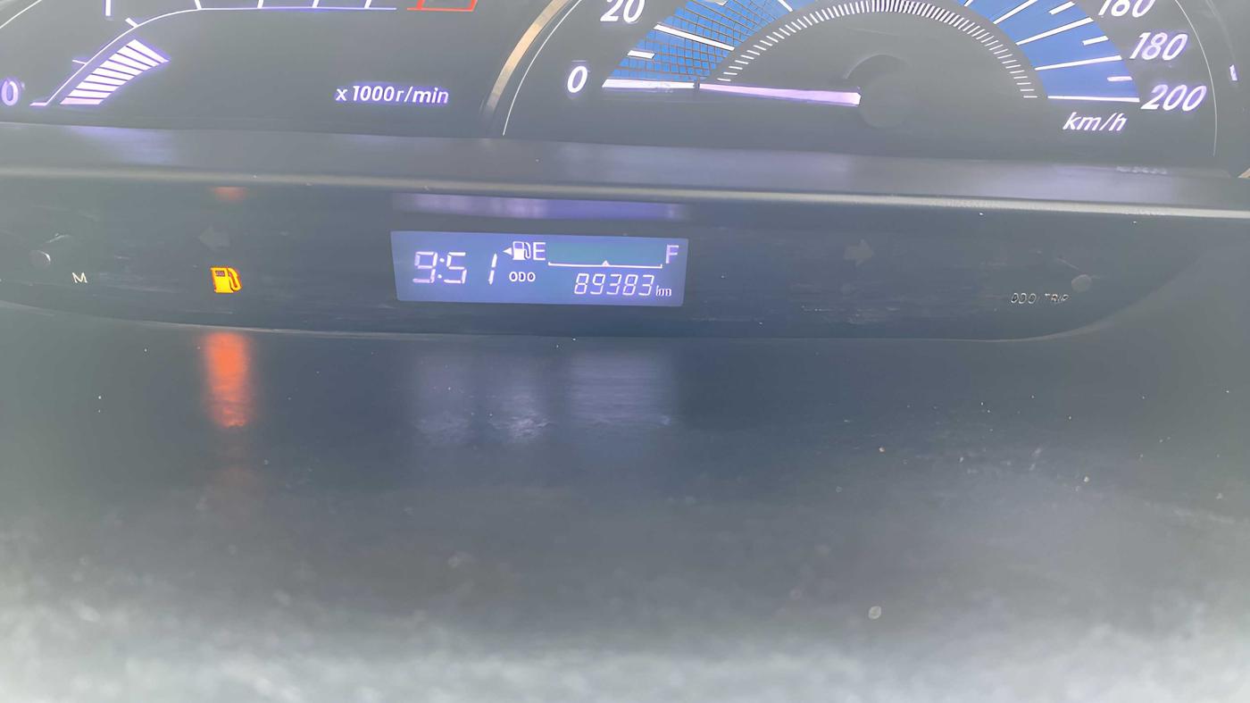 2017 Toyota Etios Liva V, Petrol, Manual, 89,380 km, Odometer Image