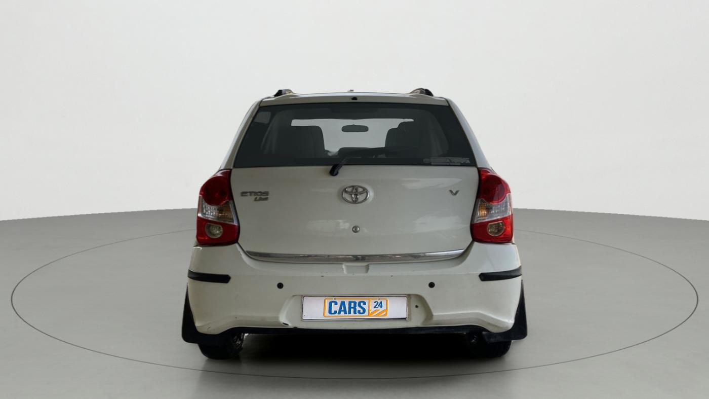 2017 Toyota Etios Liva V, Petrol, Manual, 89,380 km, Back/Rear