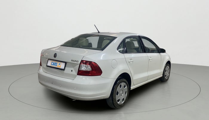 2016 Skoda Rapid 1.6 MPI ACTIVE, Petrol, Manual, 21,867 km, Right Back Diagonal