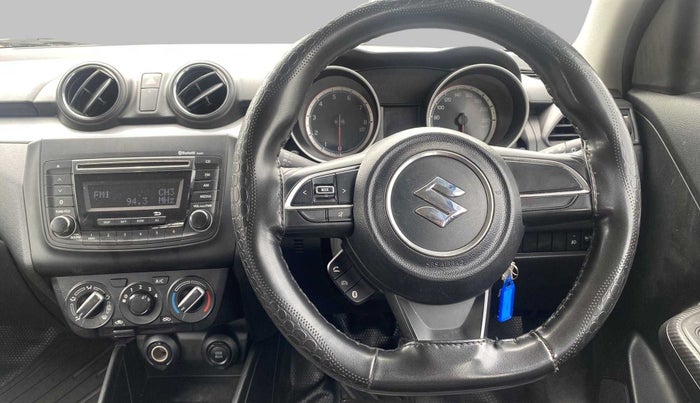 2019 Maruti Swift VXI, Petrol, Manual, 30,403 km, Steering Wheel Close Up