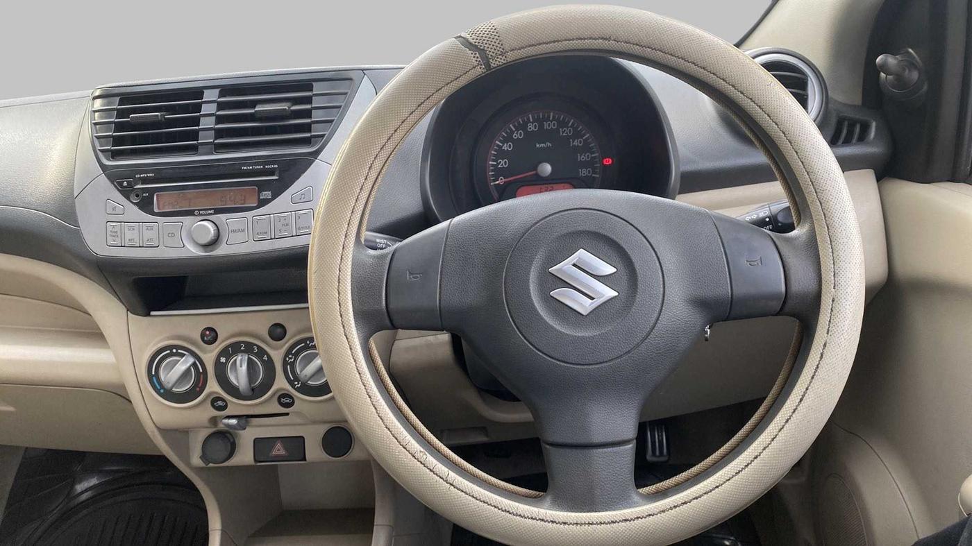 2012 Maruti A Star VXI, Petrol, Manual, 1,14,257 km, Steering Wheel Close Up