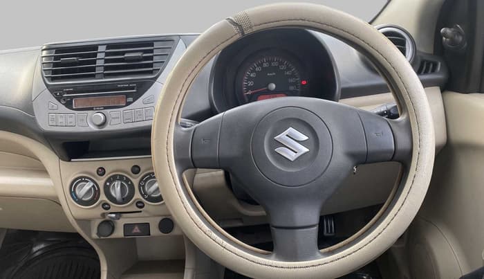 2012 Maruti A Star VXI, Petrol, Manual, 1,14,257 km, Steering Wheel Close Up