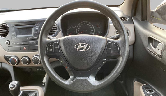 2015 Hyundai Grand i10 SPORTZ 1.2 KAPPA VTVT, Petrol, Manual, 65,135 km, Steering Wheel Close Up