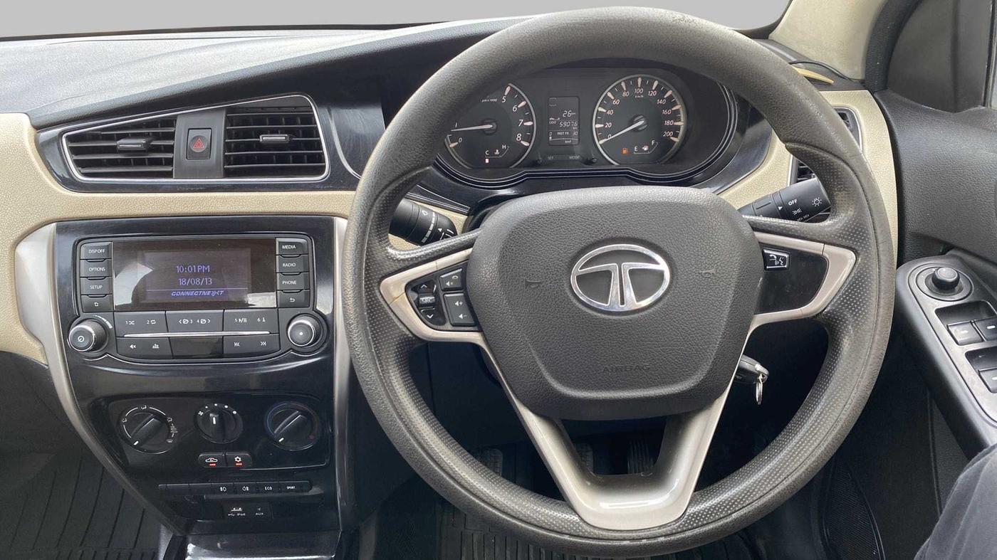 2014 Tata Zest XMS PETROL, Petrol, Manual, 59,069 km, Steering Wheel Close Up