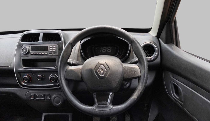 2019 Renault Kwid RXL, Petrol, Manual, 1 km, Steering Wheel Close Up