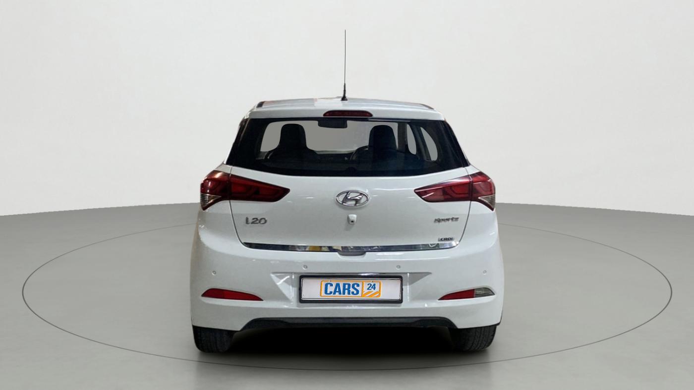 2016 Hyundai Elite i20 SPORTZ 1.4 CRDI, Diesel, Manual, 81,991 km, Back/Rear