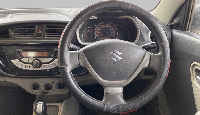 2015 Maruti Alto K10 VXI AMT, Petrol, Automatic, 53,585 km, Steering Wheel Close Up