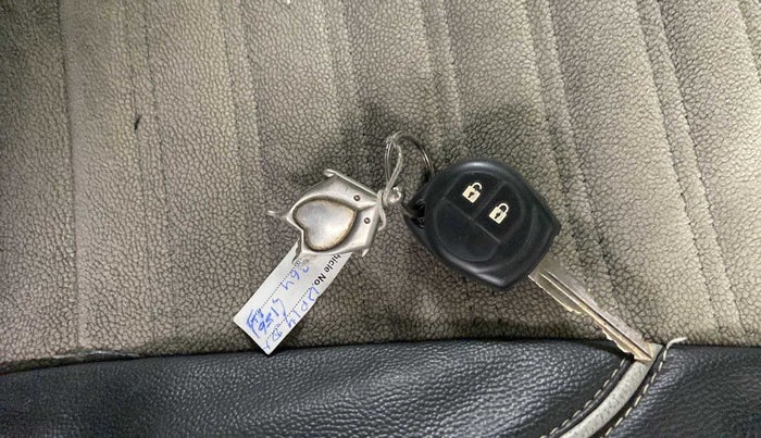 2018 Maruti Baleno DELTA CVT PETROL 1.2, Petrol, Automatic, 19,936 km, Key Close Up