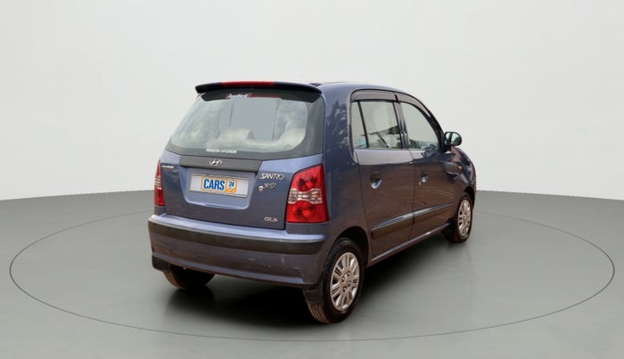 2012 Hyundai Santro Xing GLS, Petrol, Manual, 51,113 km, Right Back Diagonal