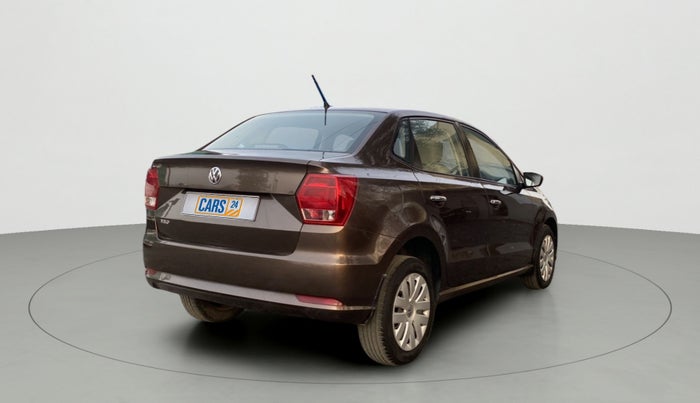 2016 Volkswagen Ameo COMFORTLINE 1.2L, Petrol, Manual, 30,781 km, Right Back Diagonal