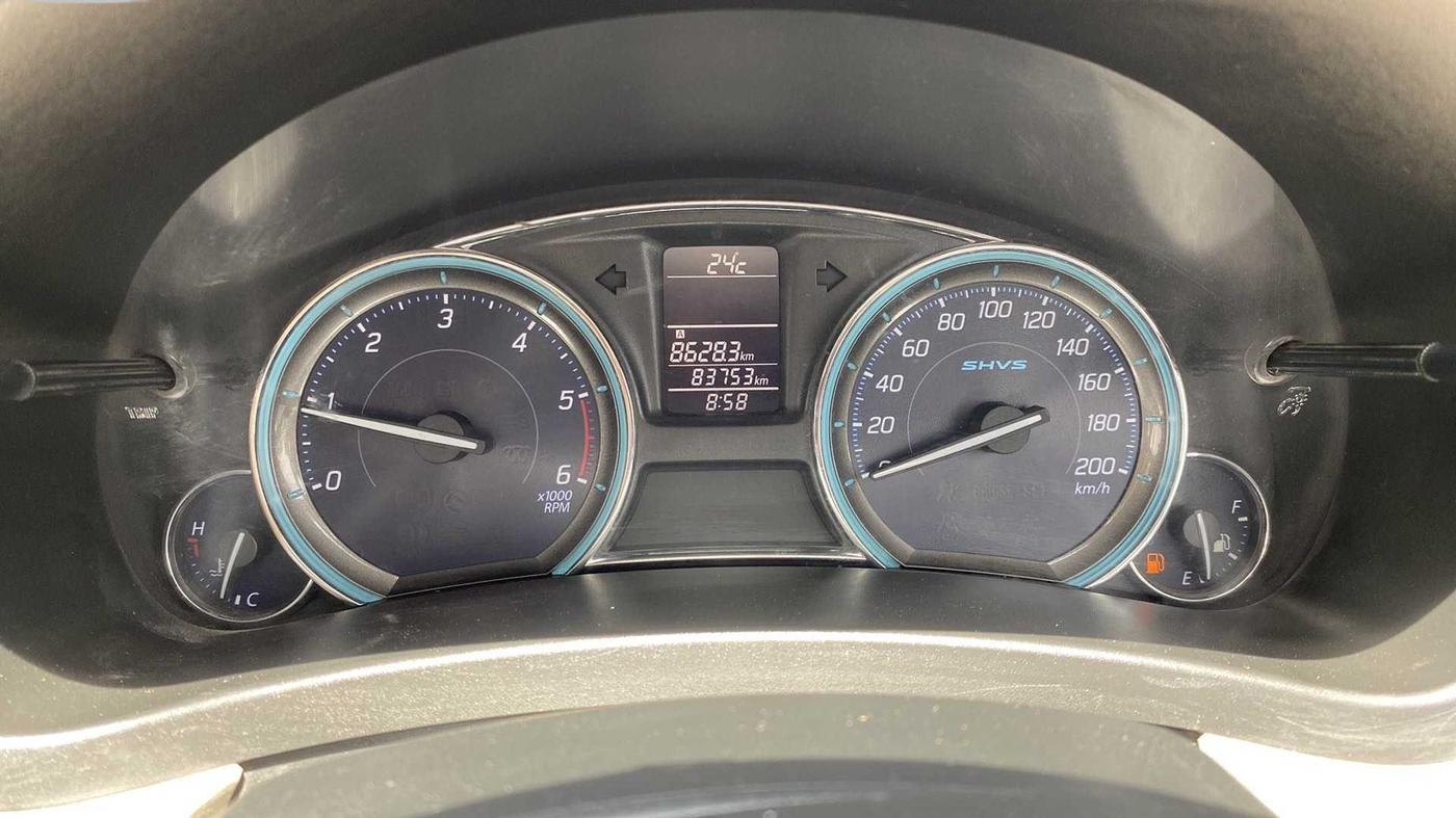 2016 Maruti Ciaz VDI SHVS, Diesel, Manual, 83,792 km, Odometer Image
