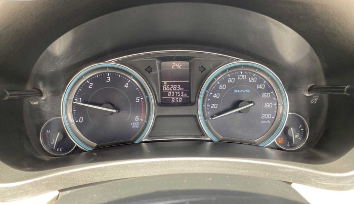 2016 Maruti Ciaz VDI SHVS, Diesel, Manual, 83,792 km, Odometer Image
