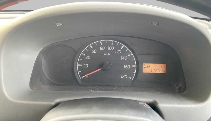 2012 Maruti Alto LXI, Petrol, Manual, 77,199 km, Odometer Image