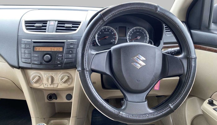 2013 Maruti Swift Dzire VXI, Petrol, Manual, 60,824 km, Steering Wheel Close Up