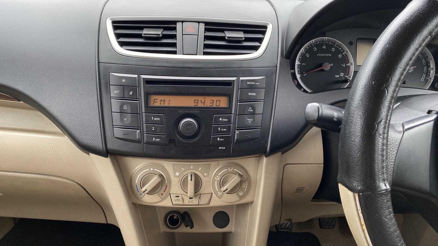 2013 Maruti Swift Dzire VXI, Petrol, Manual, 60,824 km, Air Conditioner