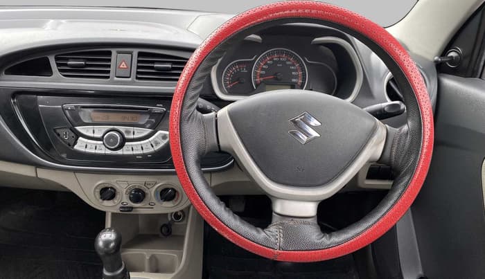 2015 Maruti Alto K10 VXI, Petrol, Manual, 44,589 km, Steering Wheel Close Up