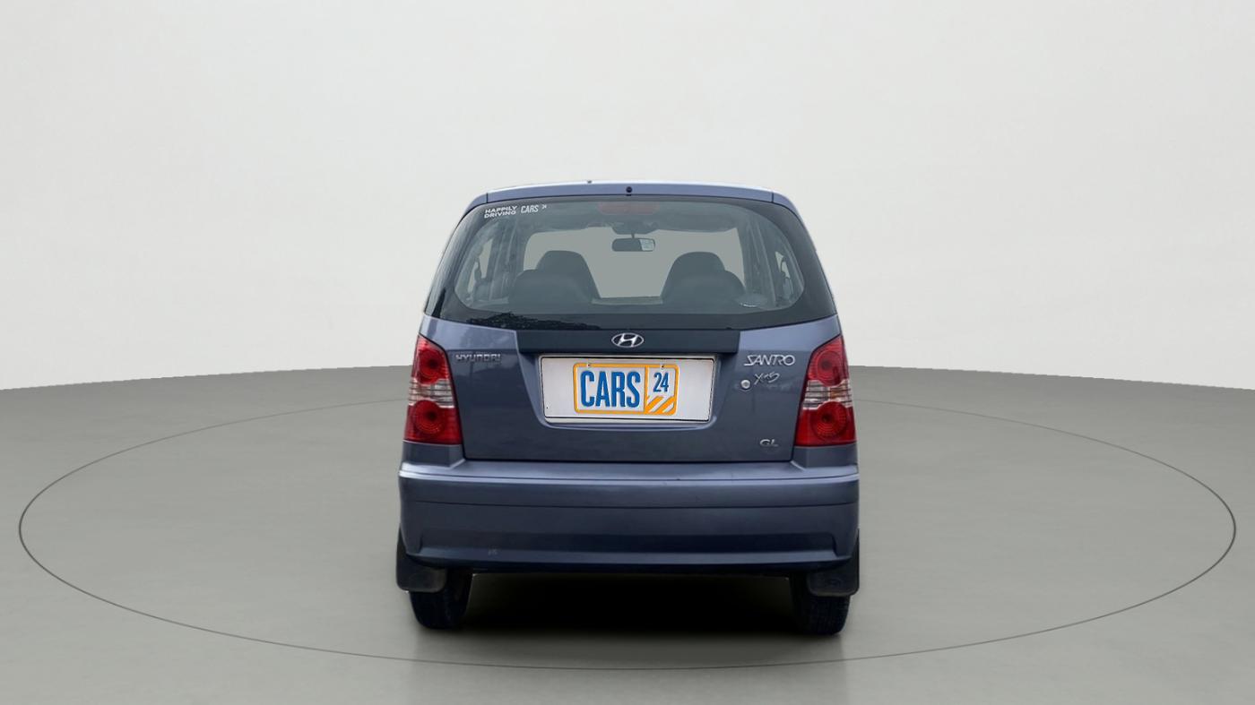 2010 Hyundai Santro Xing GL, Petrol, Manual, 26,775 km, Back/Rear