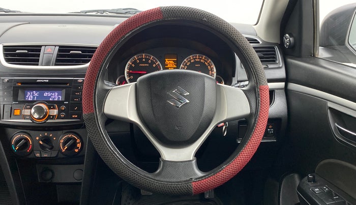 2013 Maruti Swift VXI, Petrol, Manual, 32,995 km, Steering Wheel Close Up