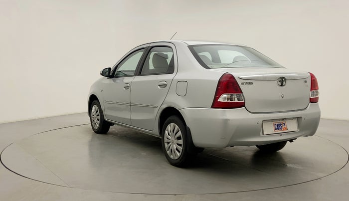 2014 Toyota Etios G, Petrol, Manual, 6,886 km, Left Back Diagonal