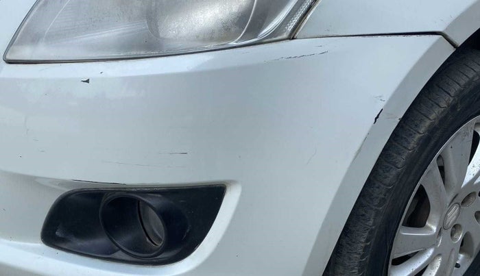 2012 Maruti Swift ZDI, Diesel, Manual, 1,05,992 km, Front bumper - Minor scratches