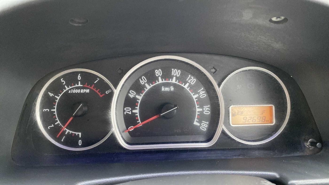 2012 Maruti Alto K10 VXI, Petrol, Manual, 92,682 km, Odometer Image