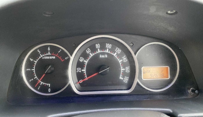 2012 Maruti Alto K10 VXI, Petrol, Manual, 92,682 km, Odometer Image