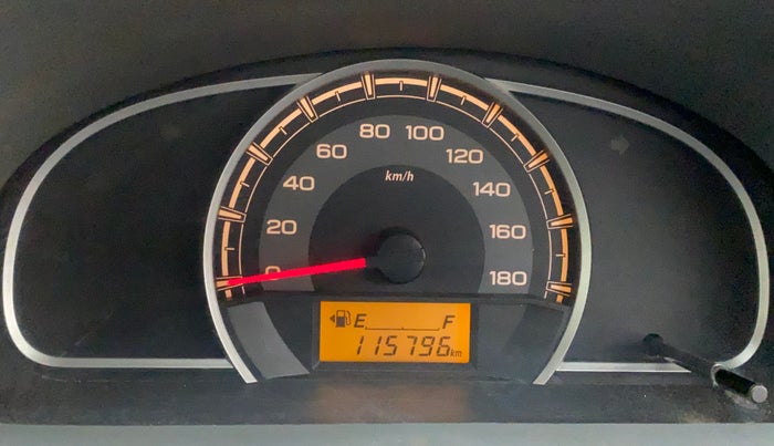 2015 Maruti Alto 800 LXI, Petrol, Manual, 1,15,796 km, Odometer Image