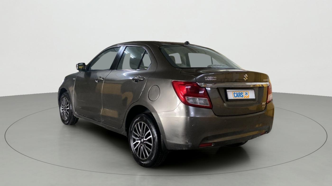 2017 Maruti Dzire ZDI PLUS AMT, Diesel, Automatic, 72,918 km, Left Back Diagonal