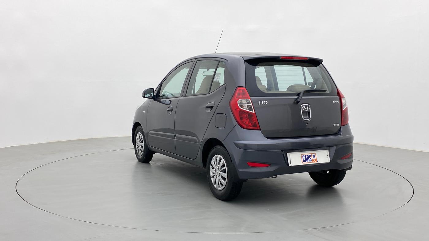 2013 Hyundai i10 SPORTZ 1.2 KAPPA2, Petrol, Manual, 99,940 km, Left Back Diagonal