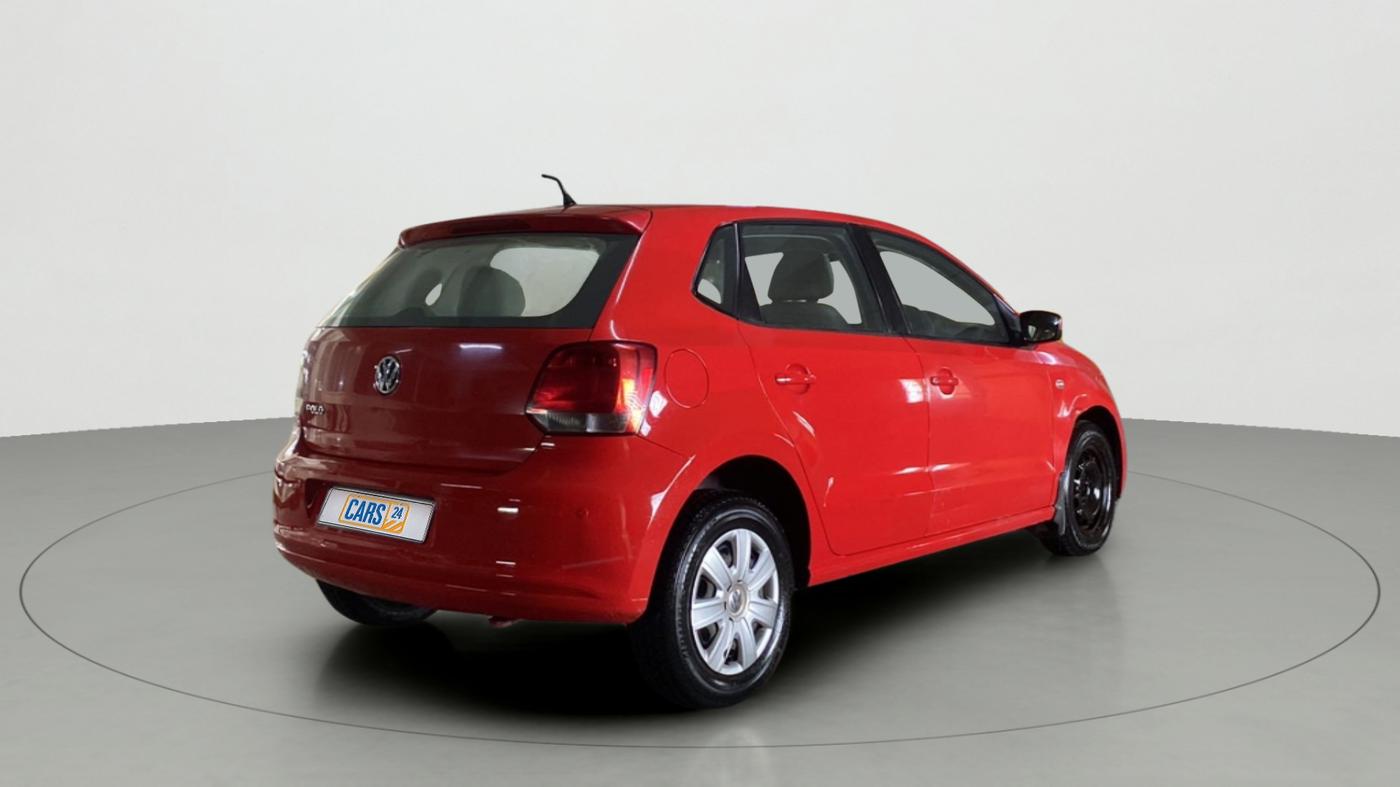 2010 Volkswagen Polo COMFORTLINE 1.2L PETROL, Petrol, Manual, 74,001 km, Right Back Diagonal
