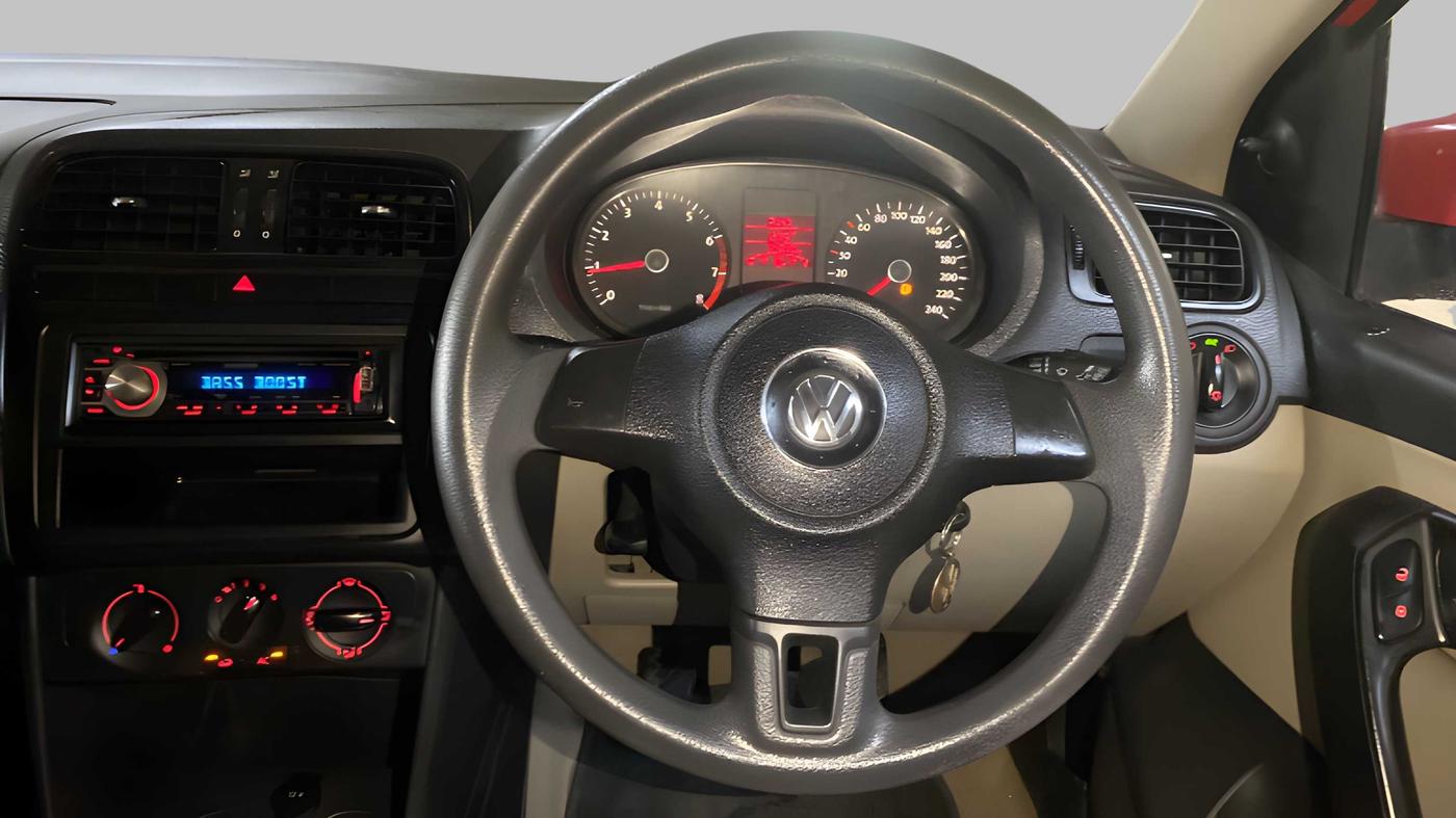 2010 Volkswagen Polo COMFORTLINE 1.2L PETROL, Petrol, Manual, 74,001 km, Steering Wheel Close Up
