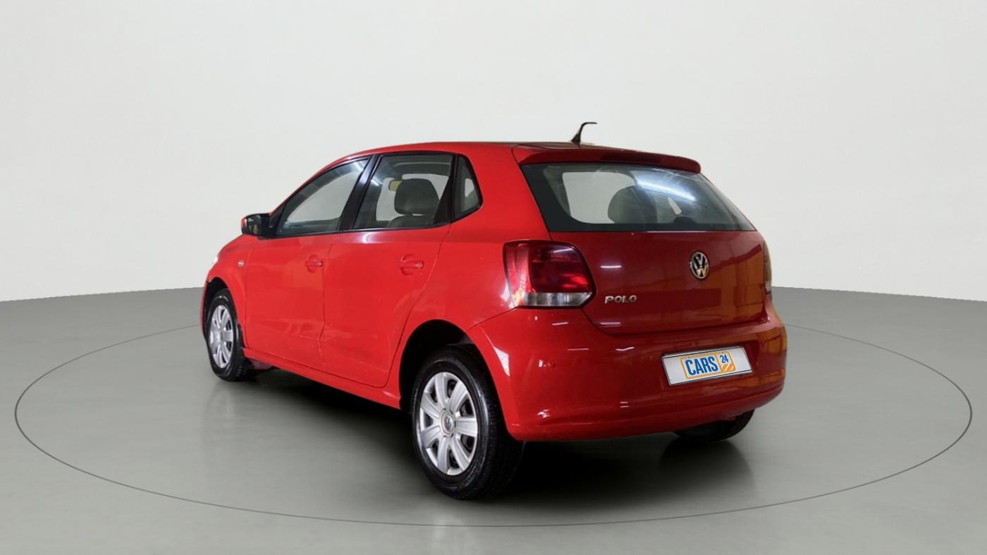 2010 Volkswagen Polo COMFORTLINE 1.2L PETROL, Petrol, Manual, 74,001 km, Left Back Diagonal