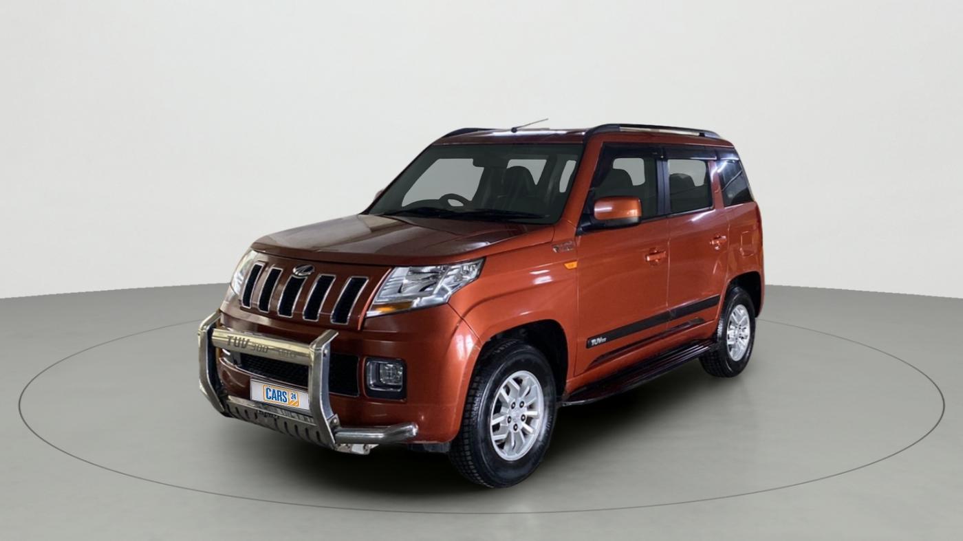 2015 Mahindra TUV300 T8, Diesel, Manual, 93,126 km, Left Front Diagonal