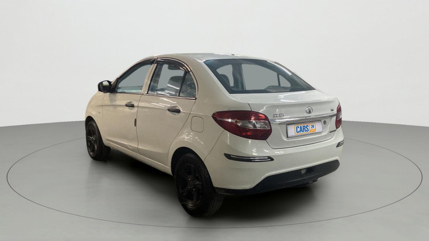 2018 Tata Zest XE PETROL, CNG, Manual, 1,04,628 km, Left Back Diagonal