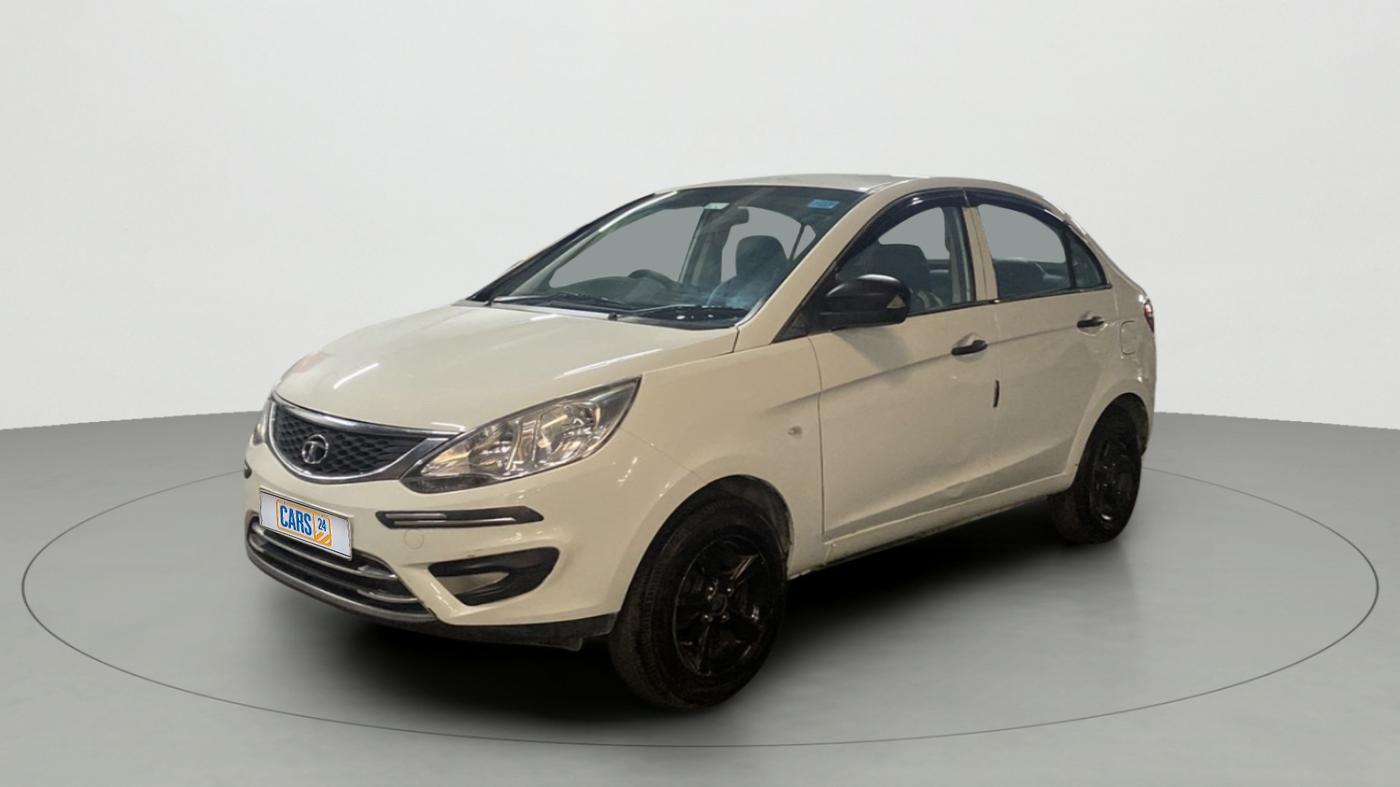2018 Tata Zest XE PETROL, CNG, Manual, 1,04,628 km, Left Front Diagonal
