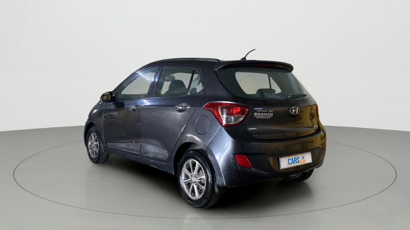 2014 Hyundai Grand i10 ASTA 1.2 KAPPA VTVT, Petrol, Manual, 55,890 km, Left Back Diagonal