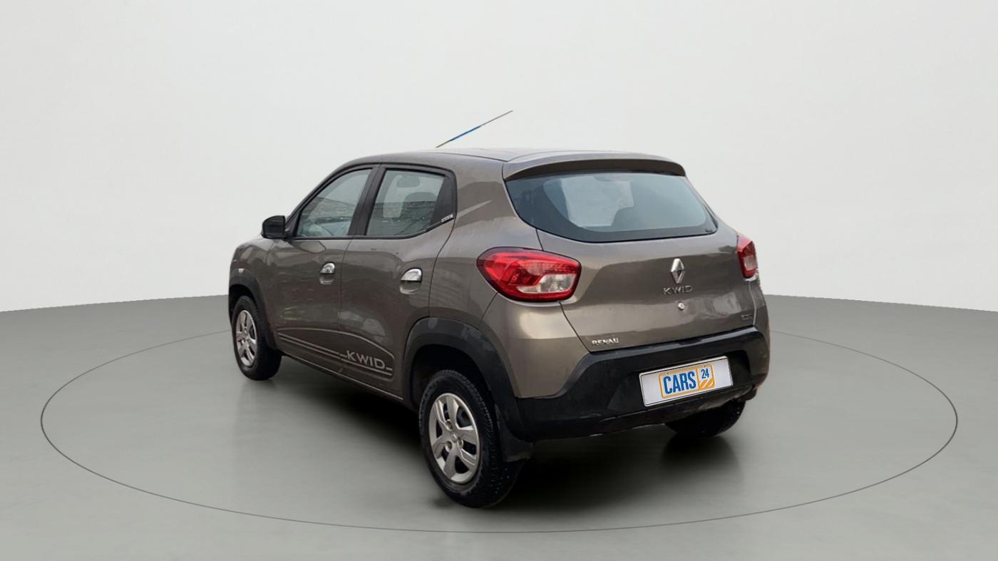 2019 Renault Kwid RXT 1.0 AMT, Petrol, Automatic, 25,583 km, Left Back Diagonal