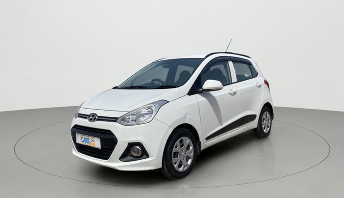 2016 Hyundai Grand i10 SPORTZ 1.2 KAPPA VTVT, Petrol, Manual, 1,15,758 km, Left Front Diagonal