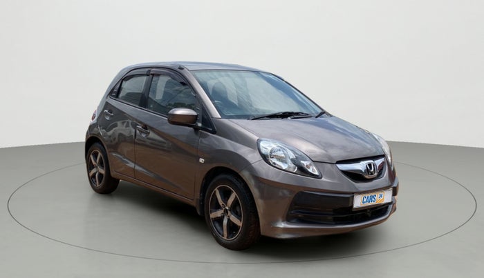 2014 Honda Brio S MT, Petrol, Manual, 36,920 km, Right Front Diagonal