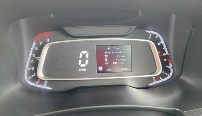 2020 KIA SONET HTX 1.0 IMT, Petrol, Manual, 6,430 km, Odometer Image