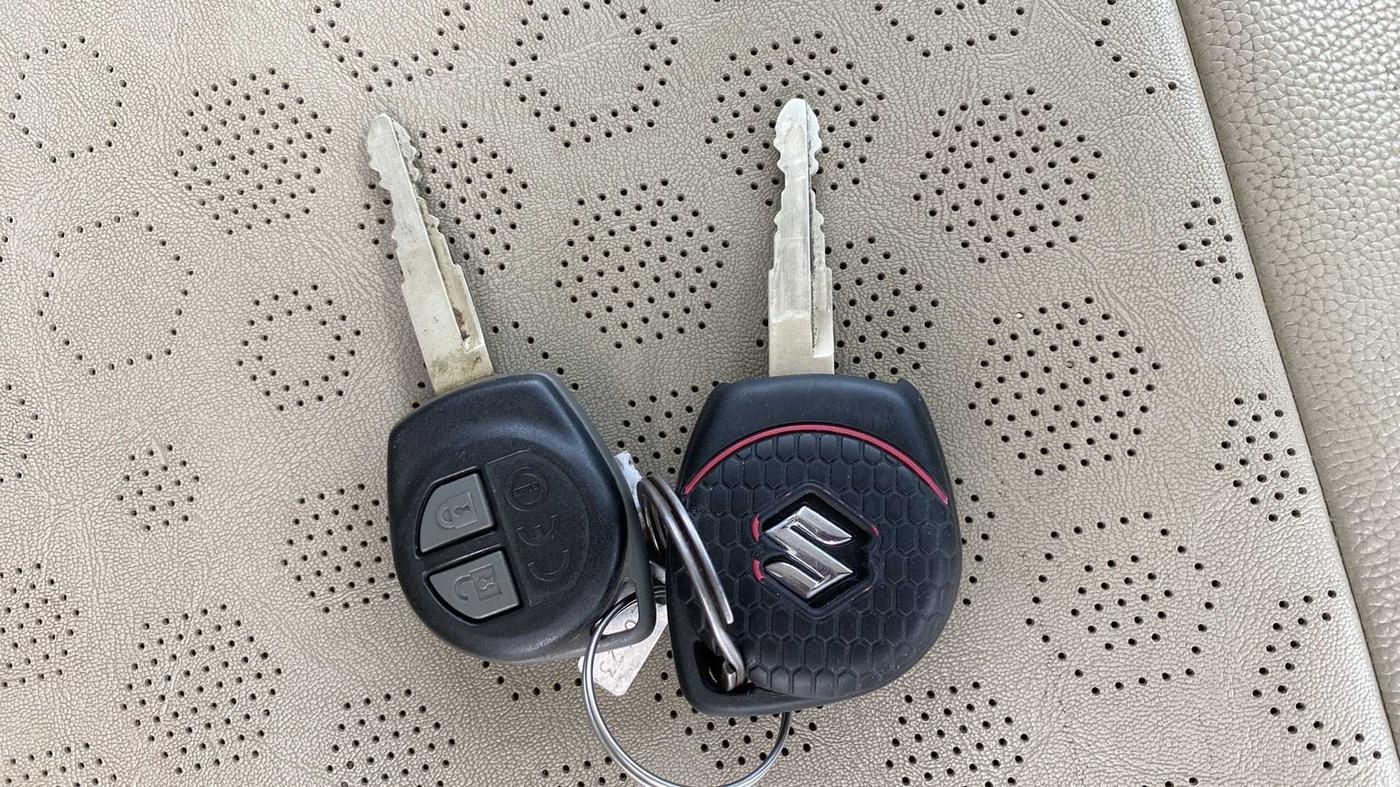2019 Maruti New Wagon-R VXI 1.2, Petrol, Manual, 46,895 km, Key Close Up
